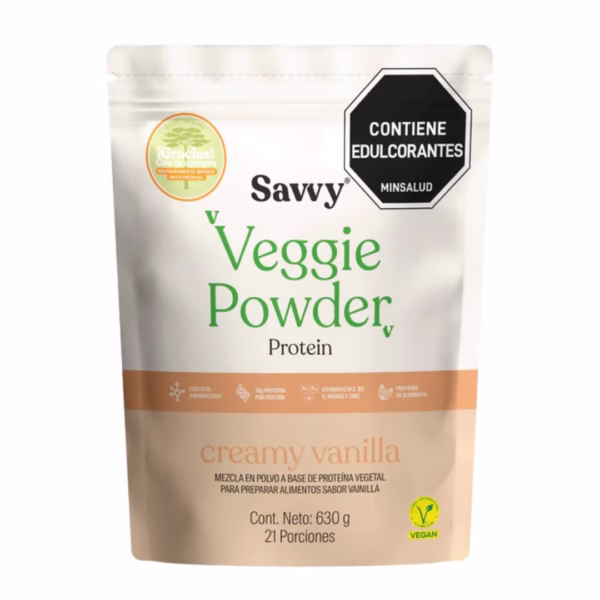 VEGGIE POWER PROTEIN CREAMY X 630 G SAVVY