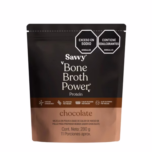Bone Broth Power Chocolate X 280 gr Savvy