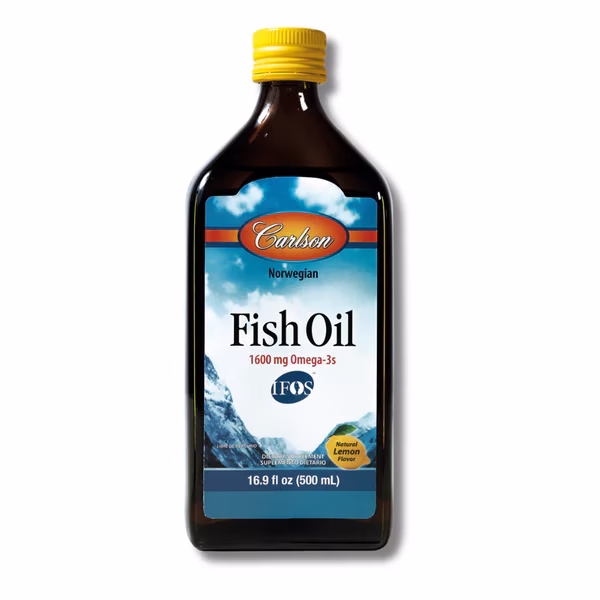 Fish Oil 1600 mg X 500 ml Omega 3 Jarrow Formulabs