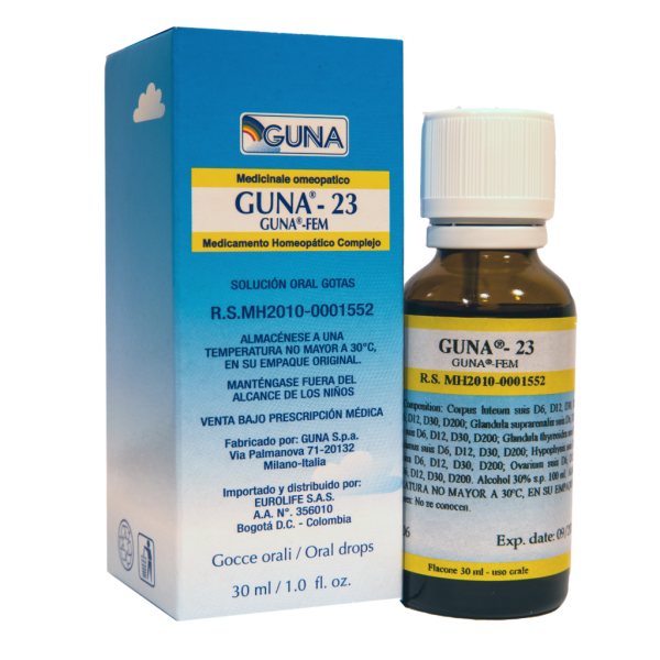 Guna Fem 23 Gotas X 30 ml Eurolife - Venta Bajo Formula Medica