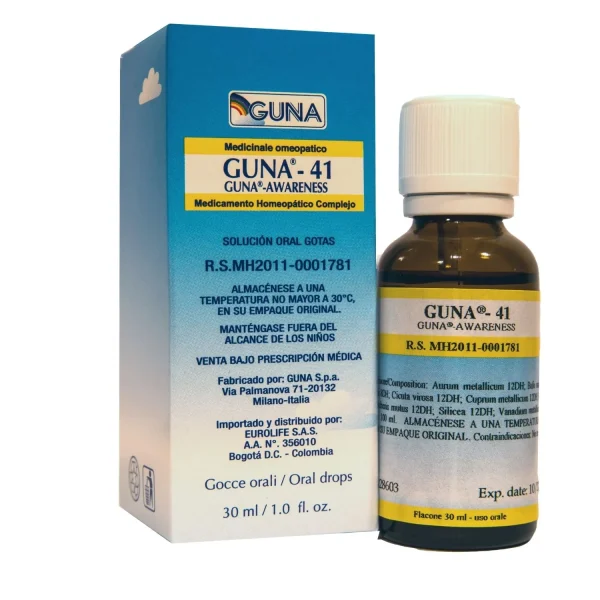 Guna Awarenness 41 Gotas X 30 ml Eurolife - Venta Bajo Formula Medica