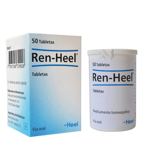 Ren-Heel Tabletas x 50 Unid.- Venta Bajo Formula Medica