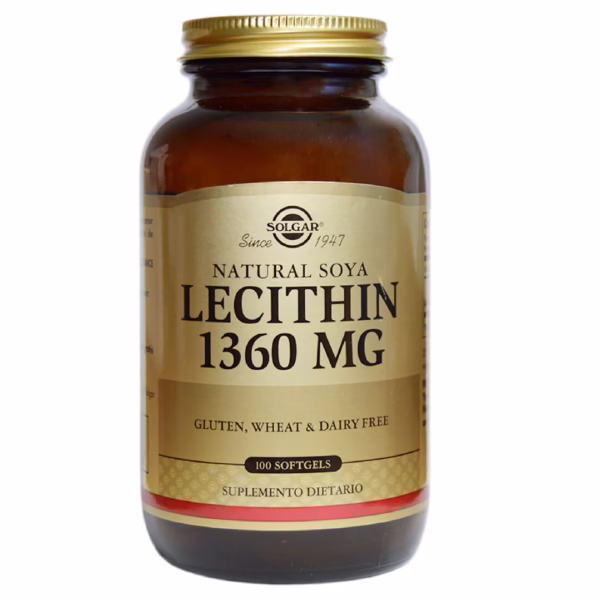 LECITHIN 1360 MG X 100 CAP SOLGAR