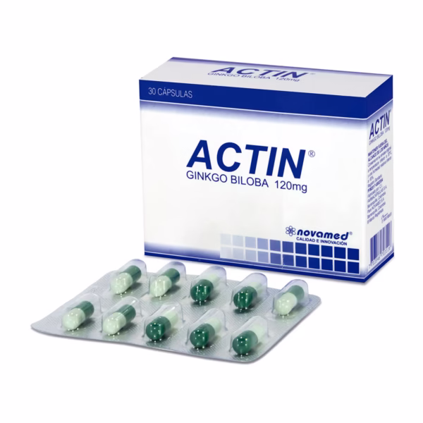 ACTIN 120 MG X 30 CAPS NOVAMED