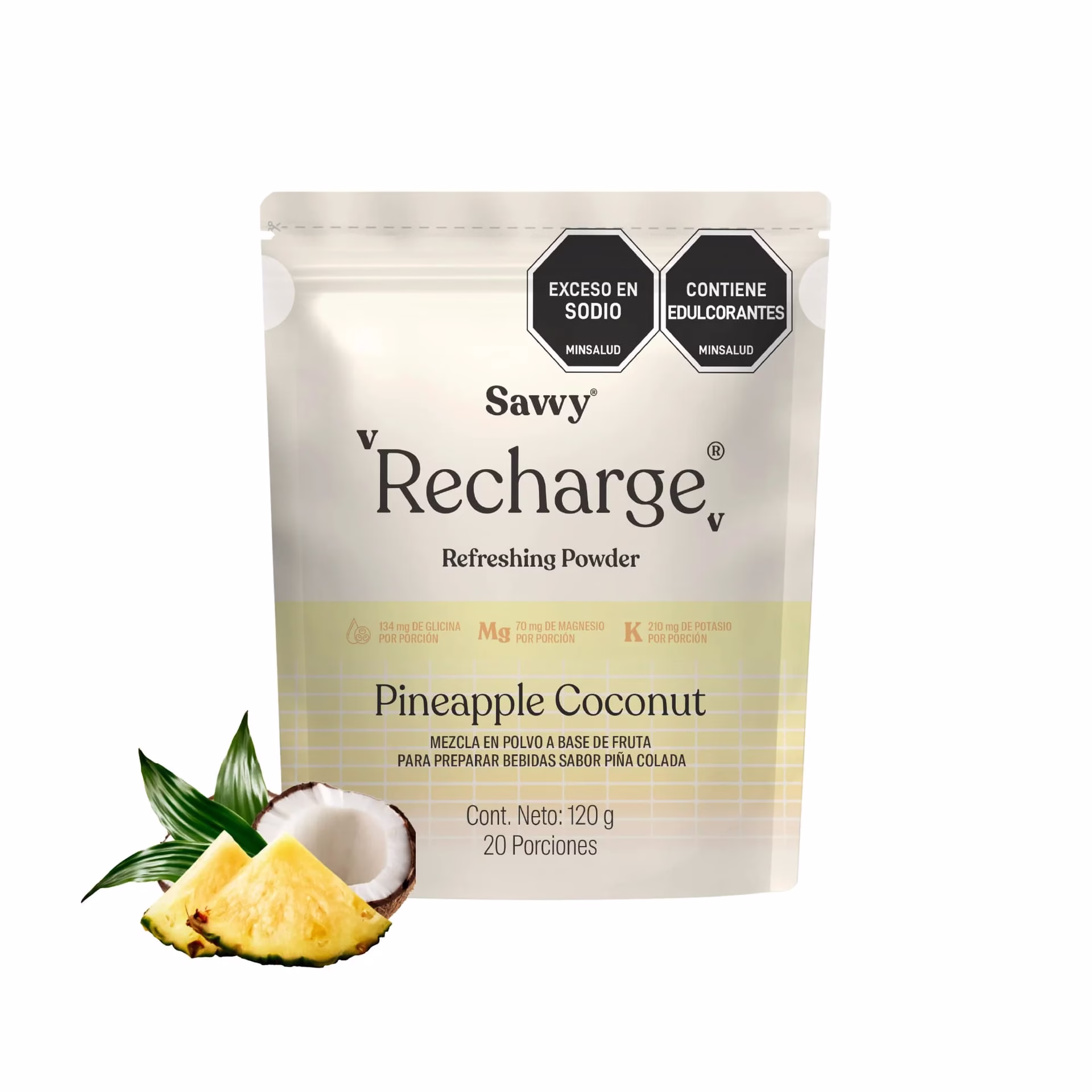 RECHARGE PINEAPLE COCONUT SAVVY