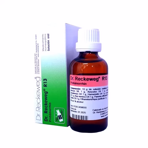 R13 Prohamorrhin Gotas x50ml de Dr. Reckeweg