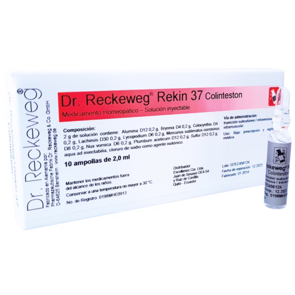 Rekin 37 Colinteston Ampolla x 2.0ml de Dr. Reckeweg