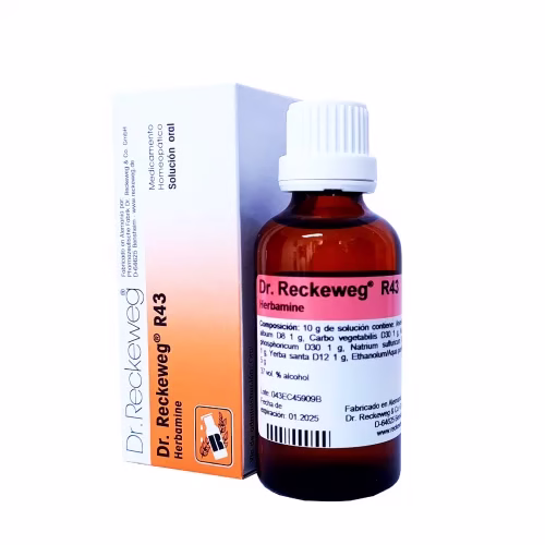 R43 Herbamine Gotas x50ml de Dr. Reckeweg